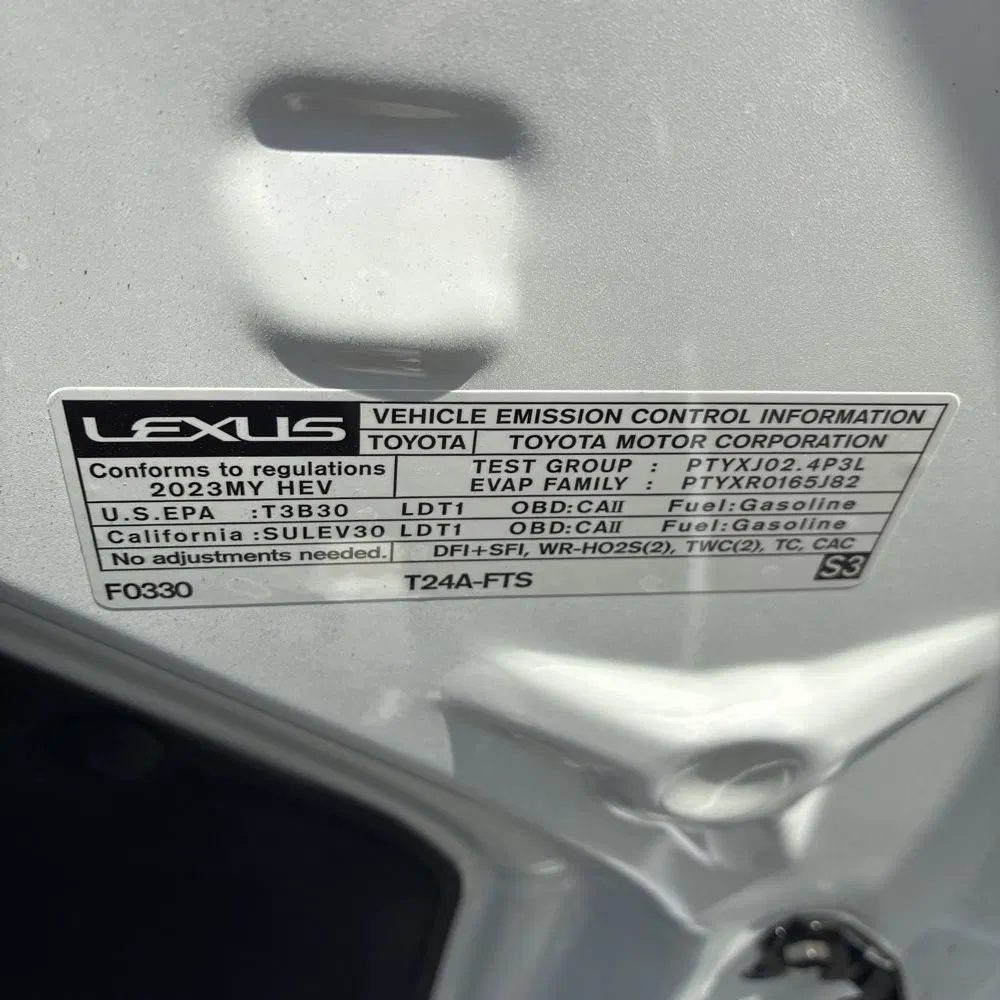 2023 Lexus RX 500h F SPORT Performance