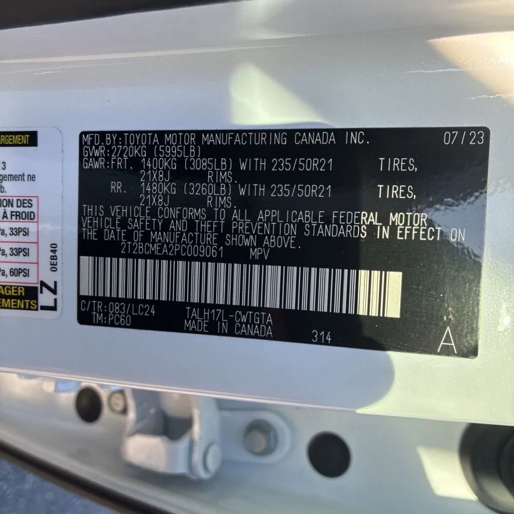 2023 Lexus RX 500h F SPORT Performance