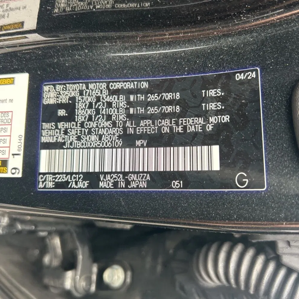 2024 Lexus GX 550 Overtrail+