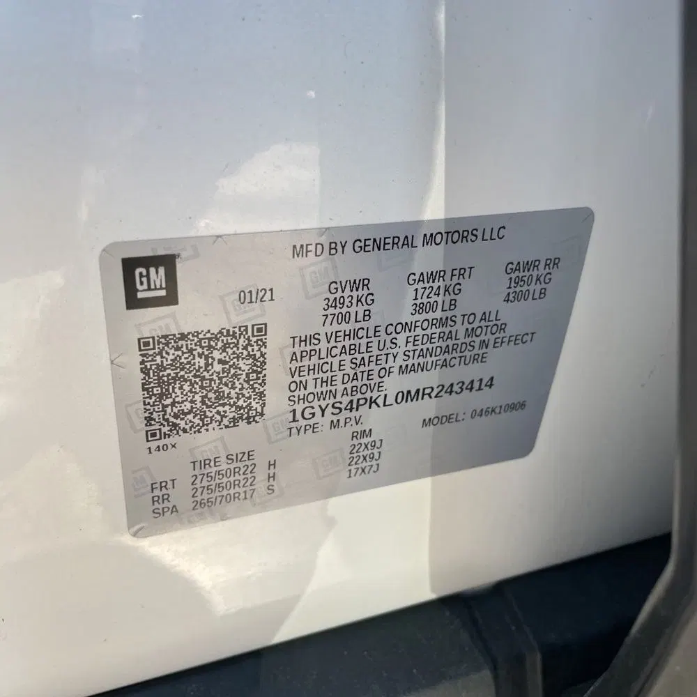 2021 Cadillac Escalade ESV Sport