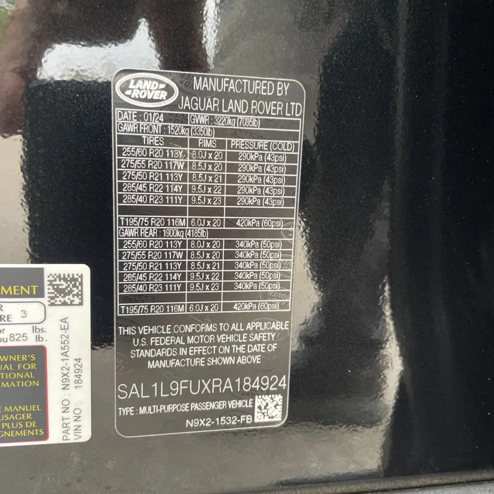 2024 Land Rover Range Rover Sport P400 Dynamic SE
