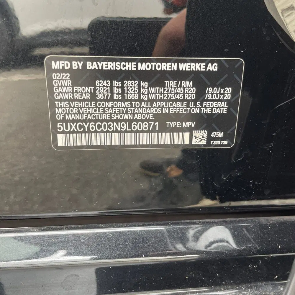 2022 BMW X6 XDrive40i