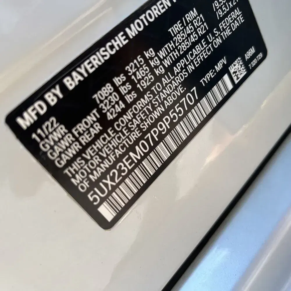 2023 BMW X7 XDrive40i