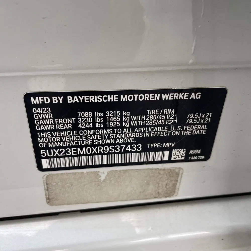 2024 BMW X7 XDrive40i