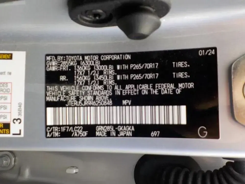 2024 Toyota 4Runner TRD Off Road