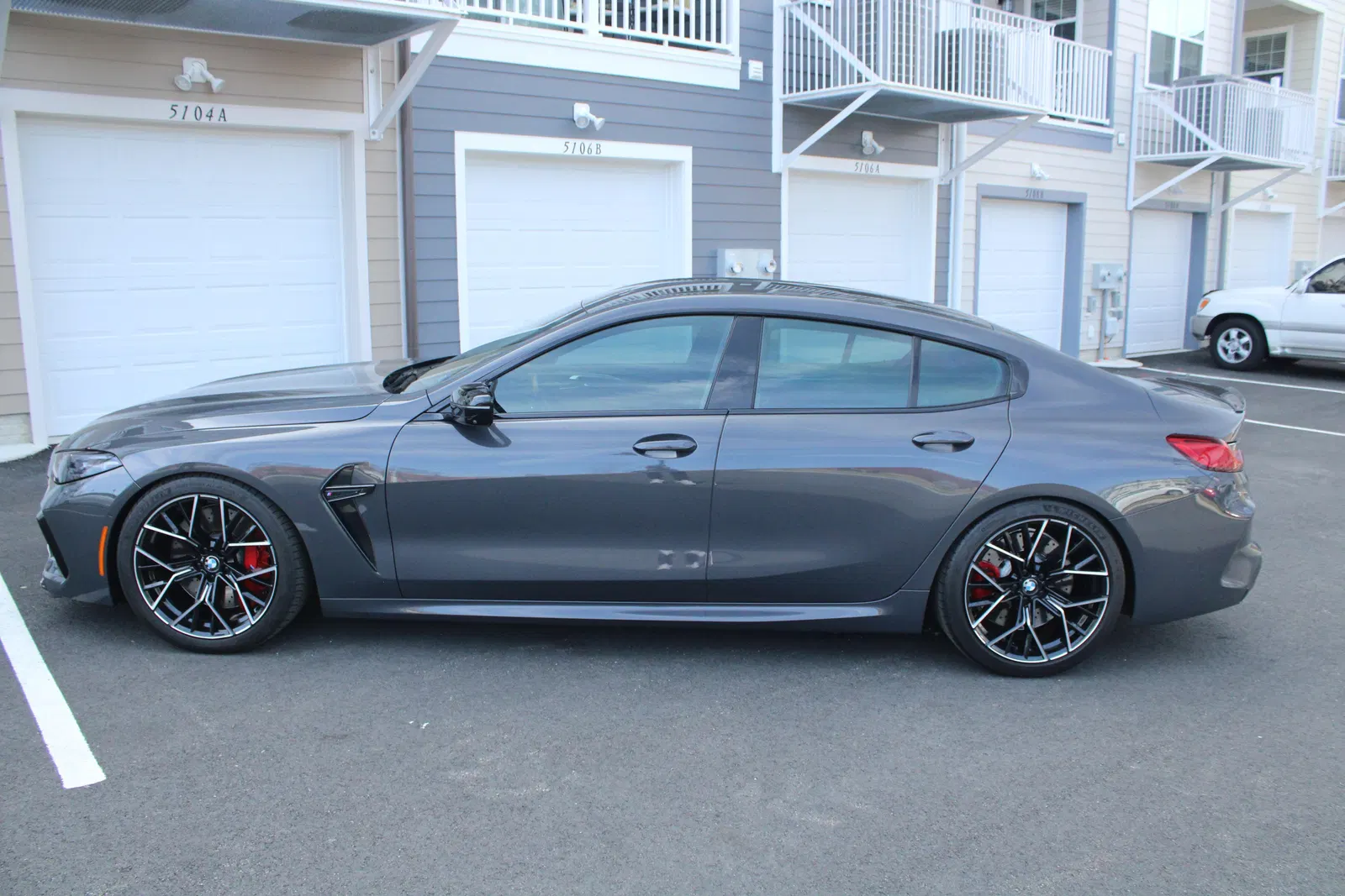2021 BMW M8 Competition Gran Coupe - Twin-Turbo V8, AWD, Driving Assistance Package, Taruma Brown Interior