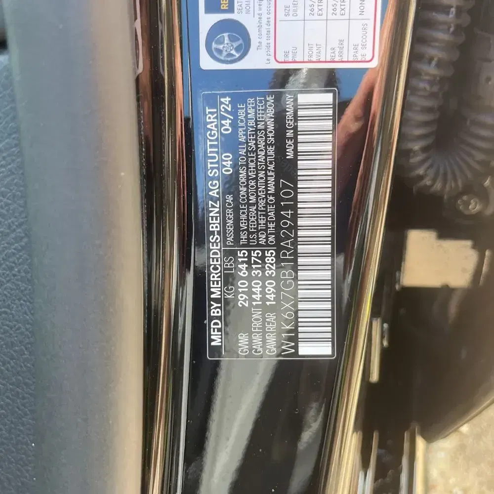 2024 Mercedes-Benz S-Class Mercedes-Maybach S 580 4MATIC