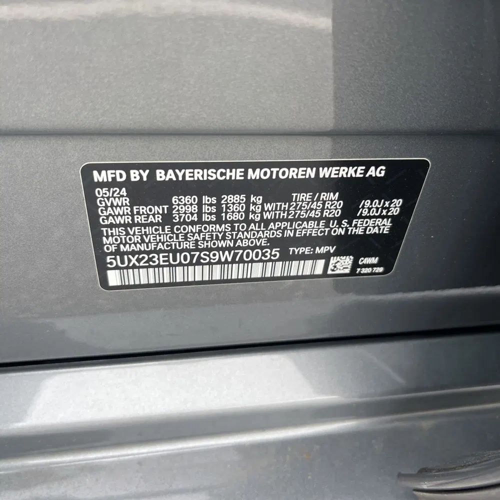 2025 BMW X5 XDrive40i