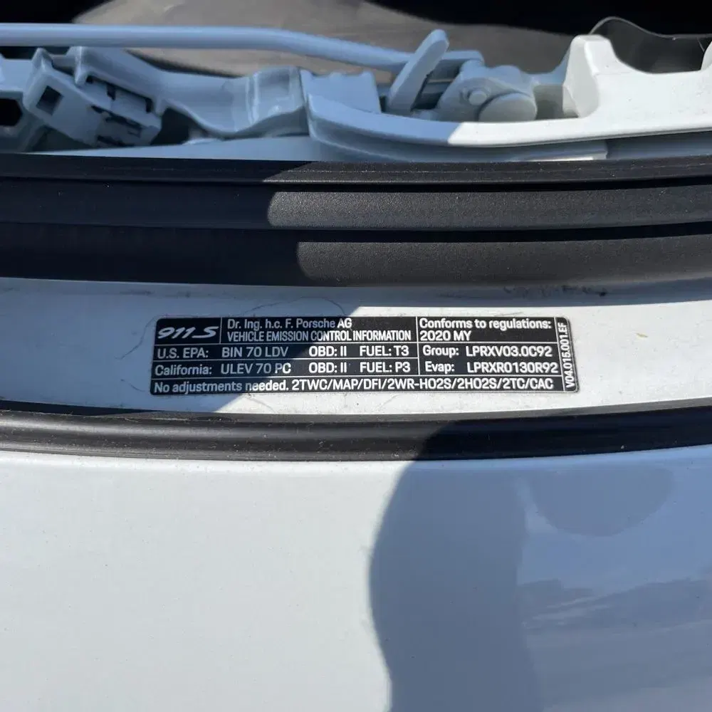 2020 Porsche 911 Carrera S