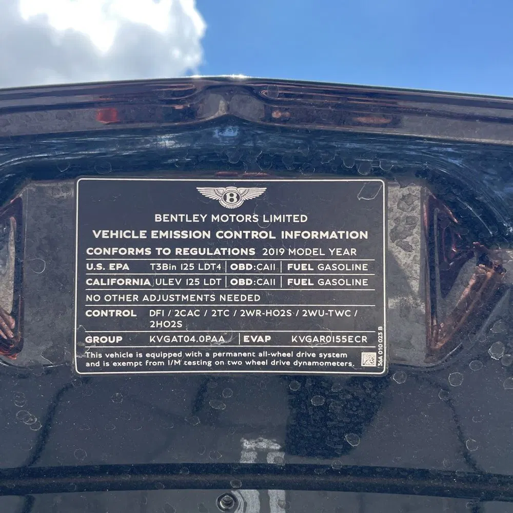 2019 Bentley Bentayga Base