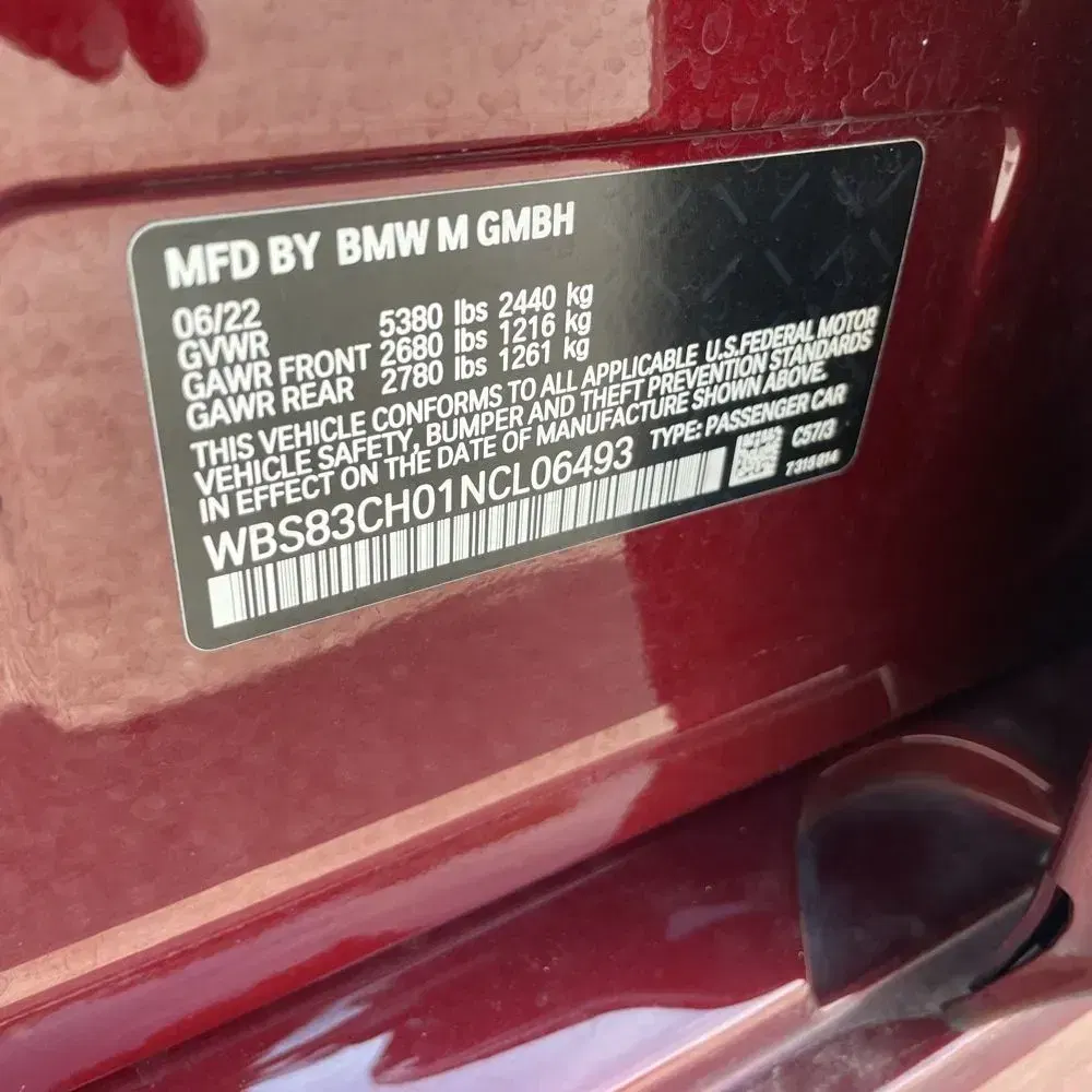 2022 BMW M5 Base