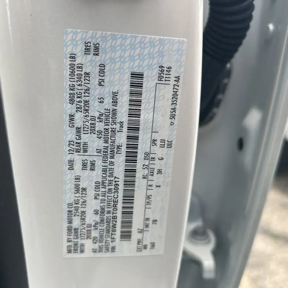 2024 Ford F-250 Super Duty Platinum
