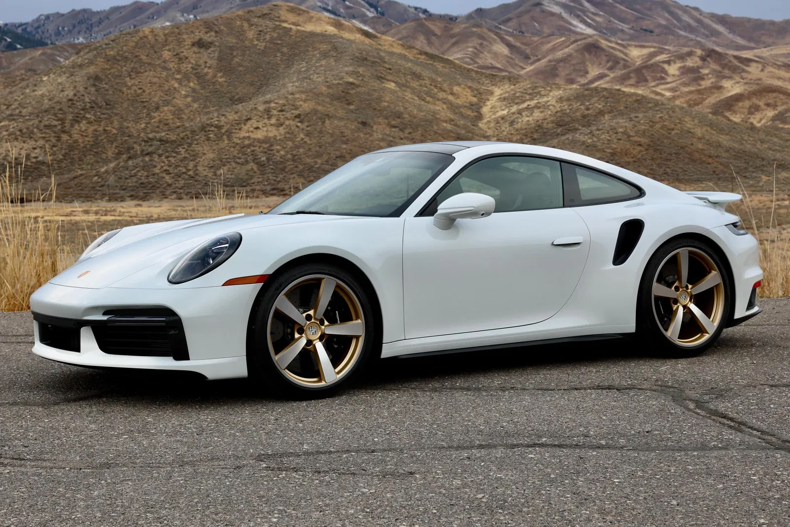 2022 Porsche 911 Turbo S Coupe - ~2,700 Miles, 640-hp Twin-Turbo Flat-6, Truffle Brown Interior, Unmodified