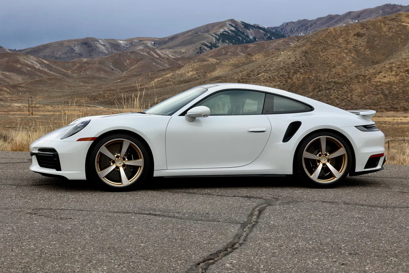 2022 Porsche 911 Turbo S Coupe - ~2,700 Miles, 640-hp Twin-Turbo Flat-6, Truffle Brown Interior, Unmodified
