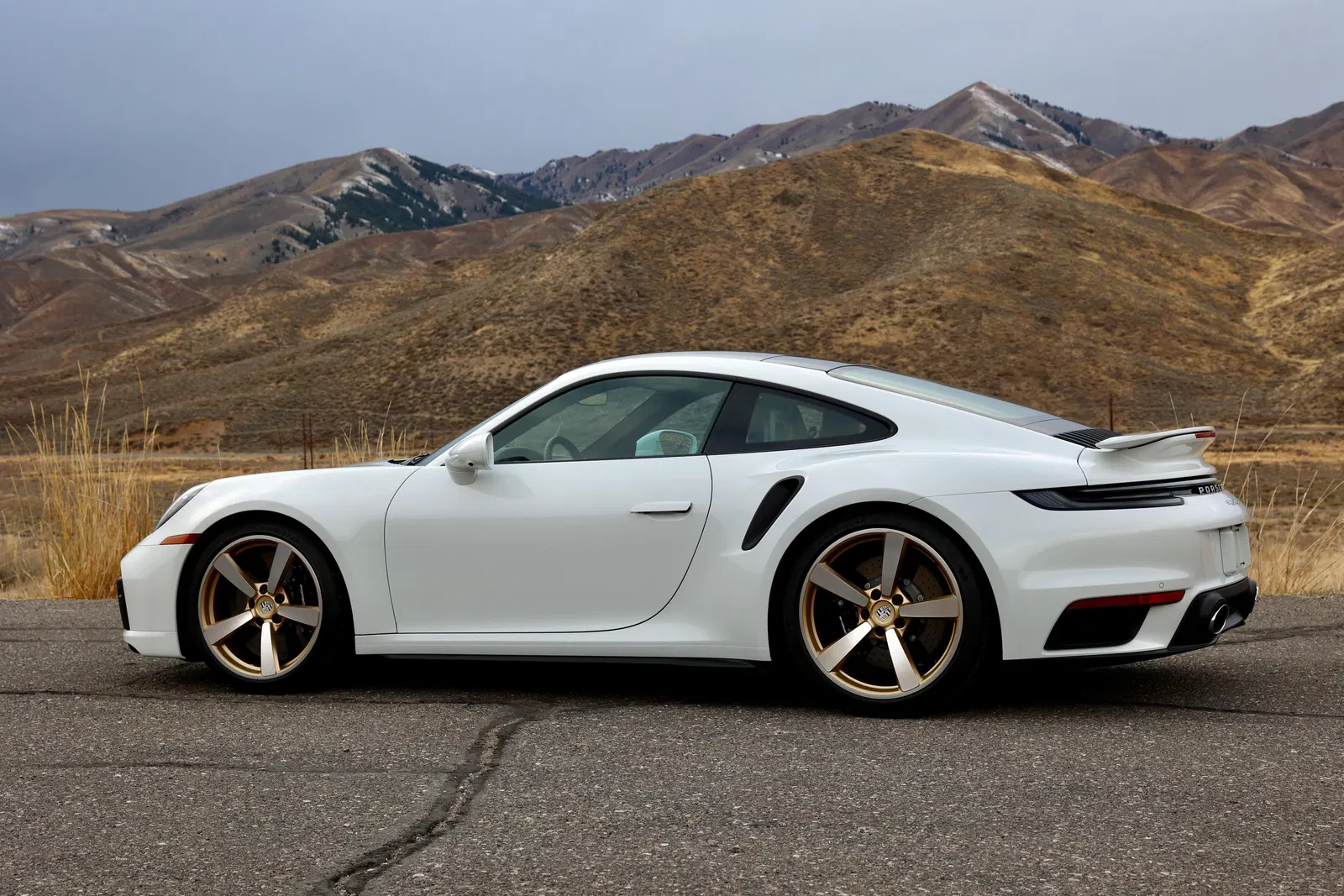 2022 Porsche 911 Turbo S Coupe - ~2,700 Miles, 640-hp Twin-Turbo Flat-6, Truffle Brown Interior, Unmodified