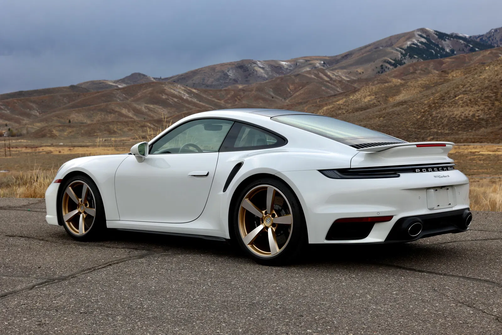 2022 Porsche 911 Turbo S Coupe - ~2,700 Miles, 640-hp Twin-Turbo Flat-6, Truffle Brown Interior, Unmodified