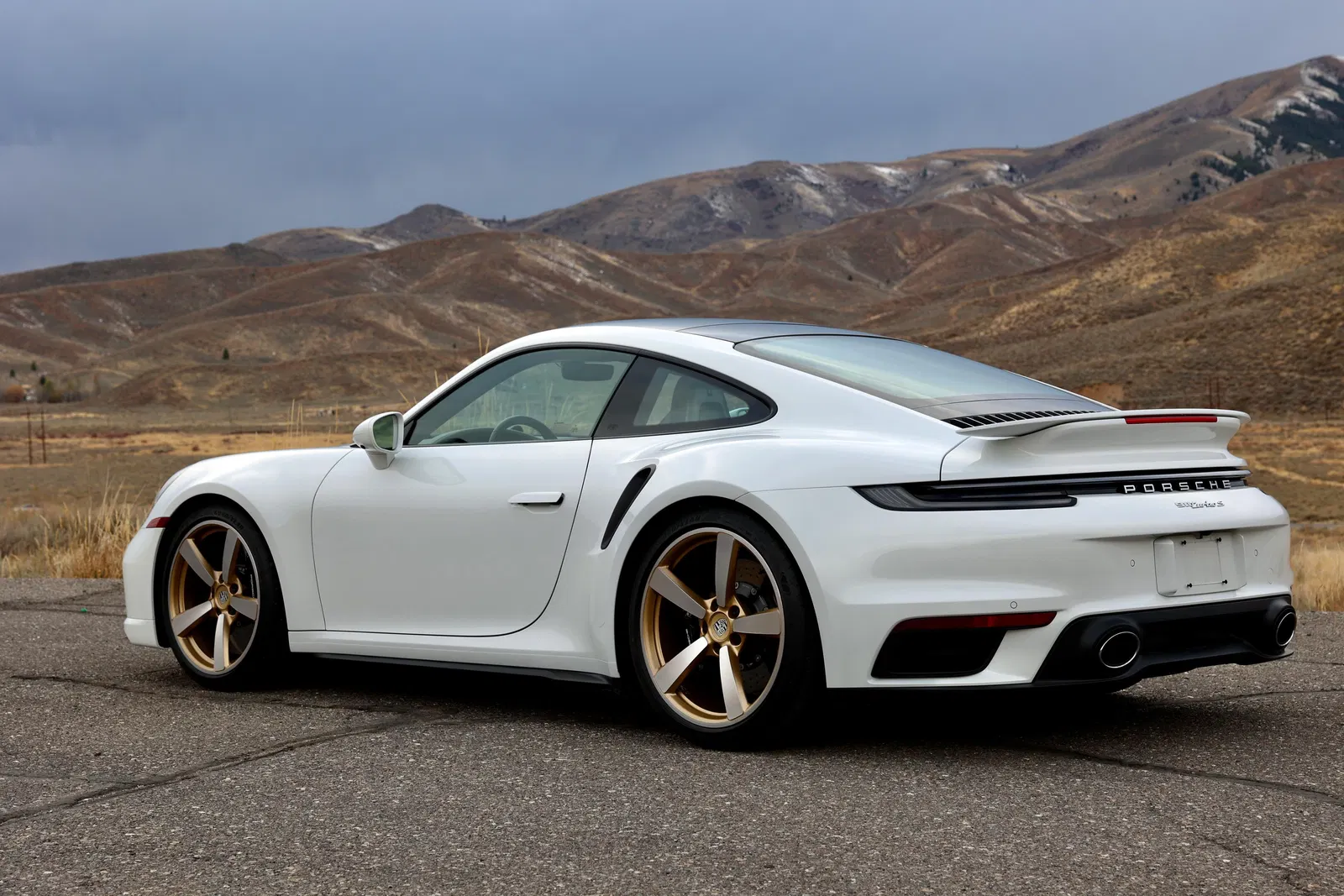 2022 Porsche 911 Turbo S Coupe - ~2,700 Miles, 640-hp Twin-Turbo Flat-6, Truffle Brown Interior, Unmodified