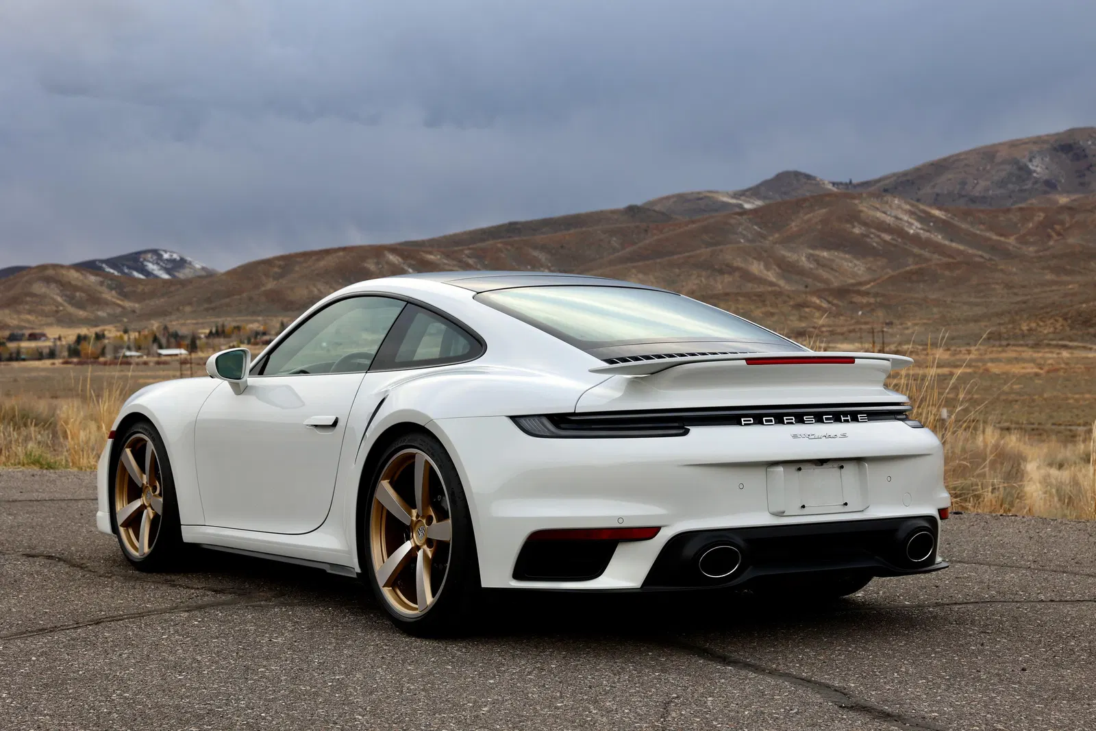 2022 Porsche 911 Turbo S Coupe - ~2,700 Miles, 640-hp Twin-Turbo Flat-6, Truffle Brown Interior, Unmodified