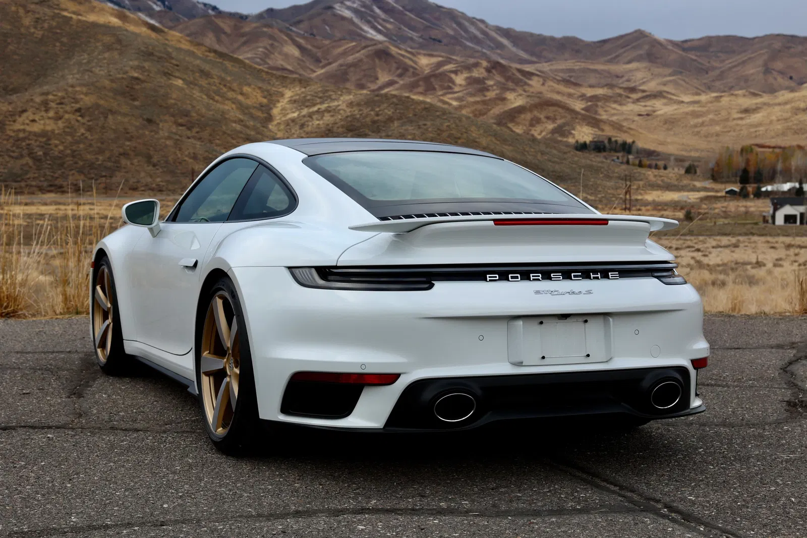 2022 Porsche 911 Turbo S Coupe - ~2,700 Miles, 640-hp Twin-Turbo Flat-6, Truffle Brown Interior, Unmodified