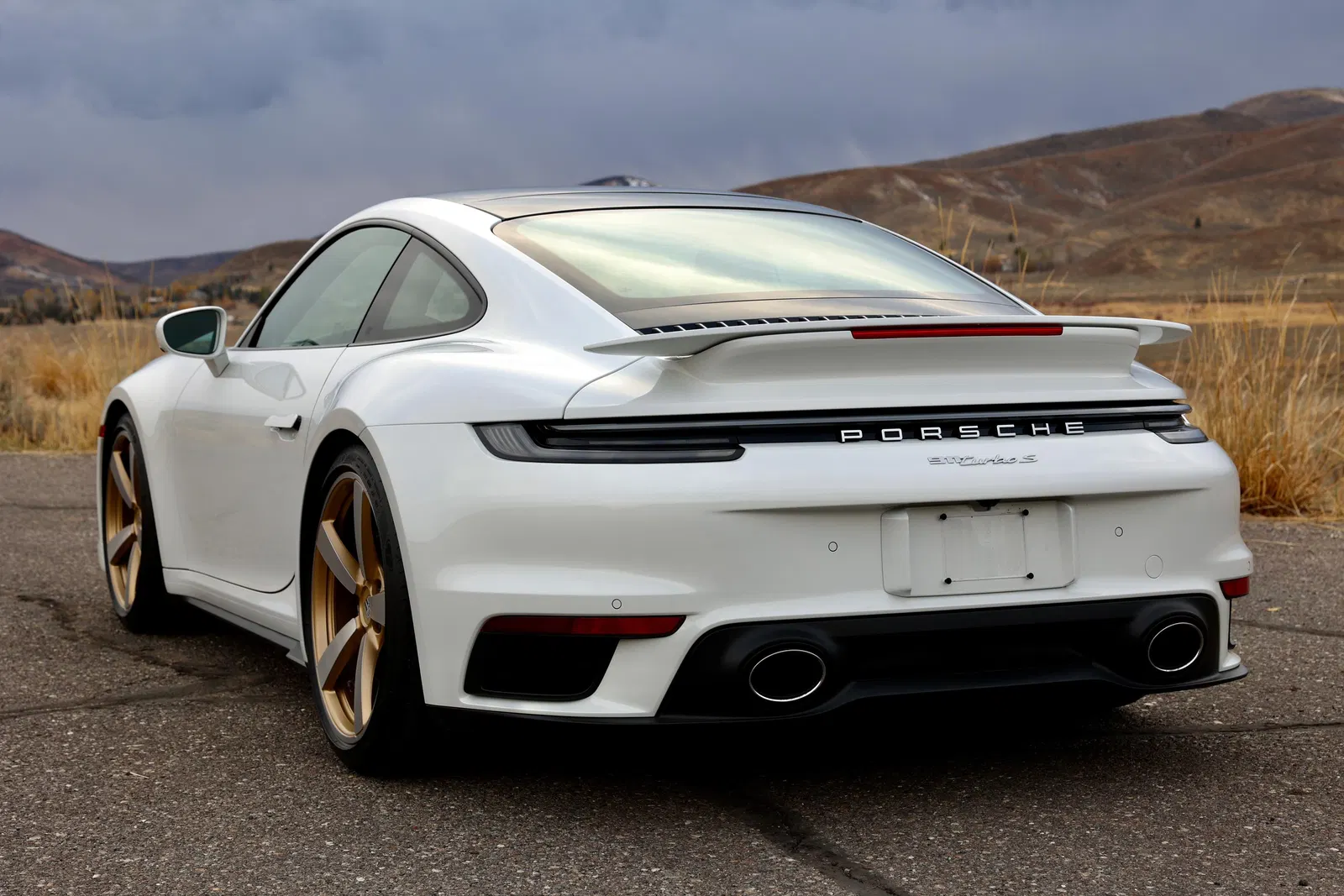2022 Porsche 911 Turbo S Coupe - ~2,700 Miles, 640-hp Twin-Turbo Flat-6, Truffle Brown Interior, Unmodified