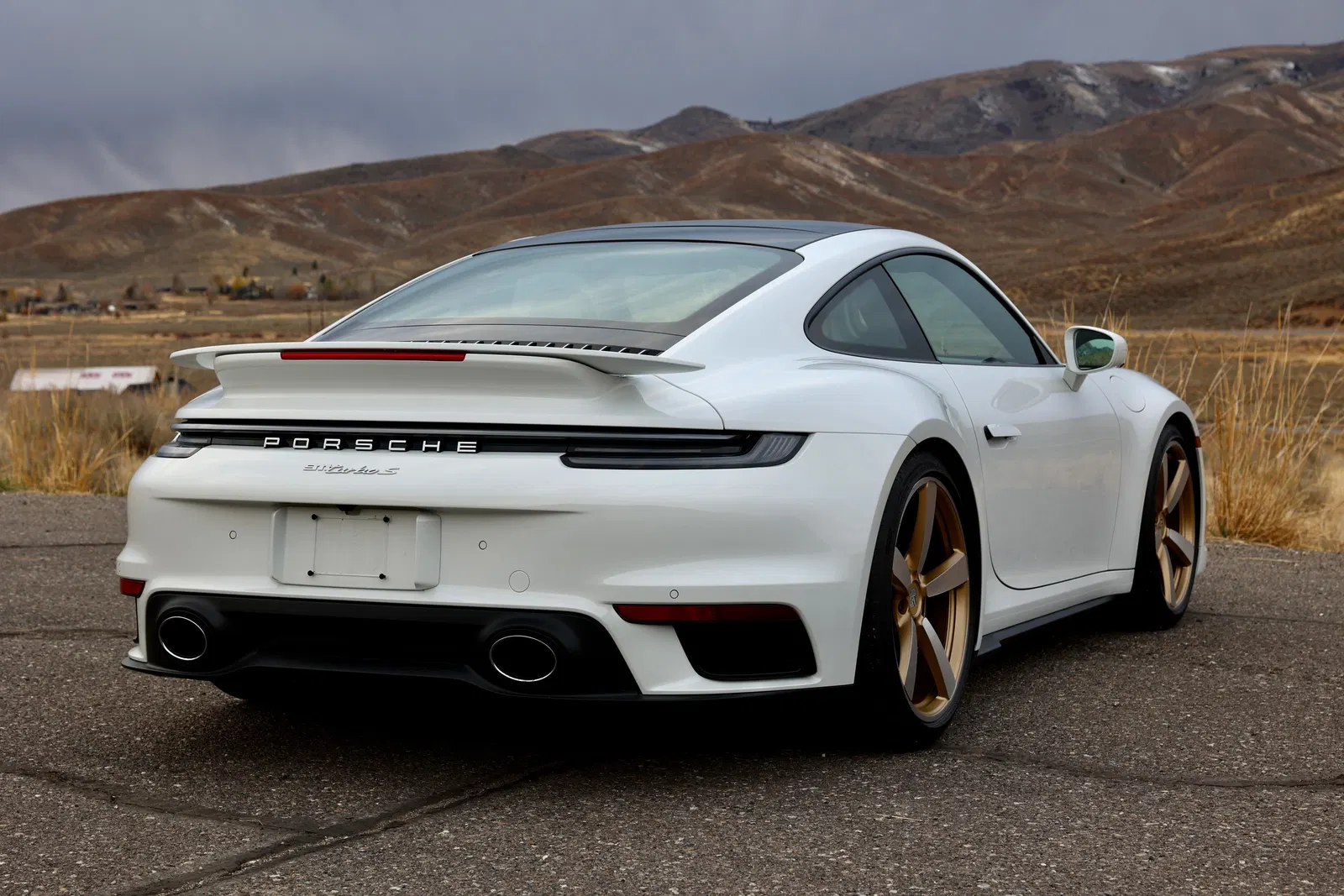 2022 Porsche 911 Turbo S Coupe - ~2,700 Miles, 640-hp Twin-Turbo Flat-6, Truffle Brown Interior, Unmodified