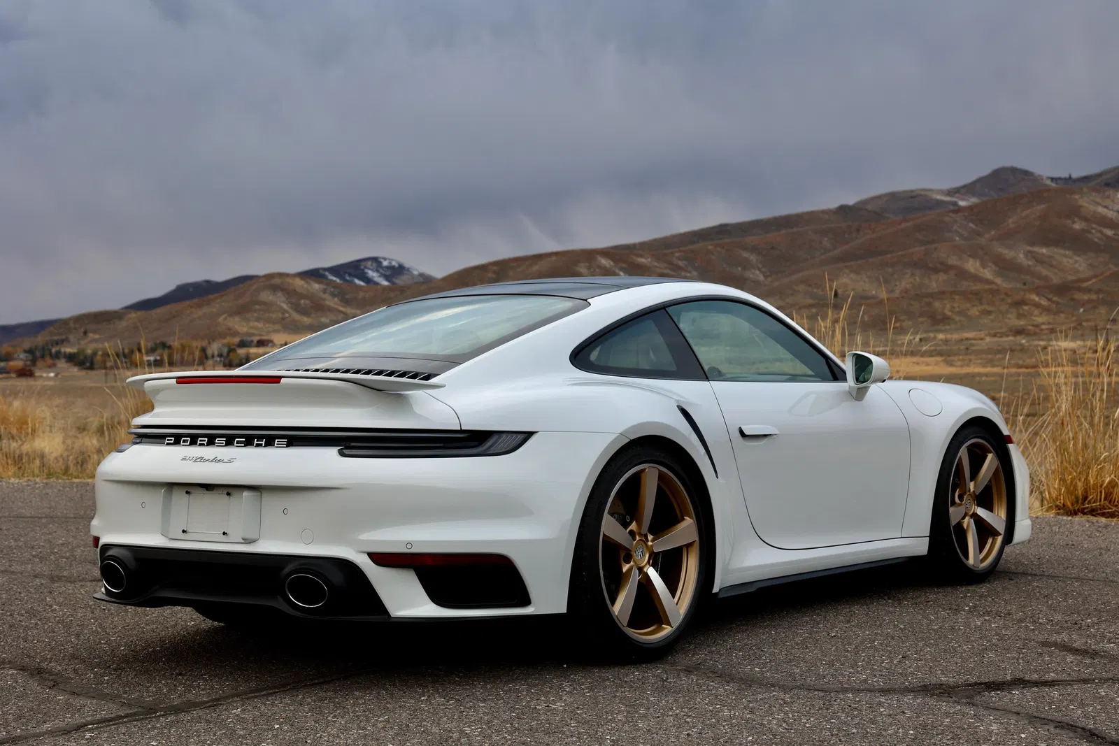 2022 Porsche 911 Turbo S Coupe - ~2,700 Miles, 640-hp Twin-Turbo Flat-6, Truffle Brown Interior, Unmodified