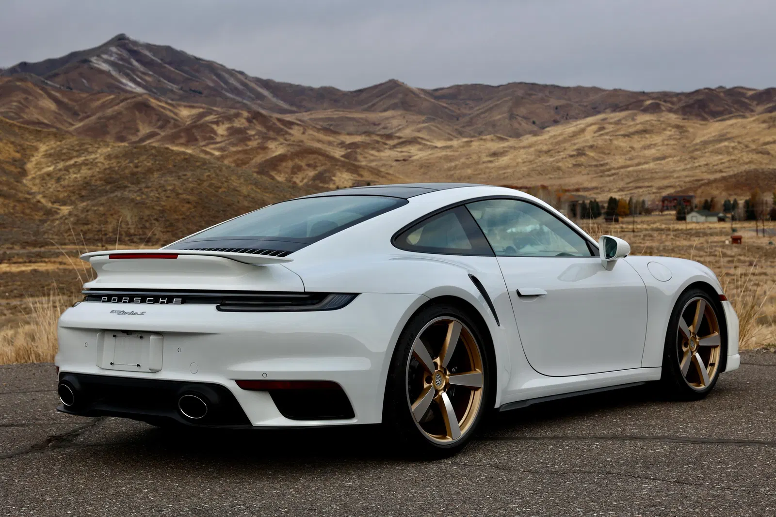 2022 Porsche 911 Turbo S Coupe - ~2,700 Miles, 640-hp Twin-Turbo Flat-6, Truffle Brown Interior, Unmodified