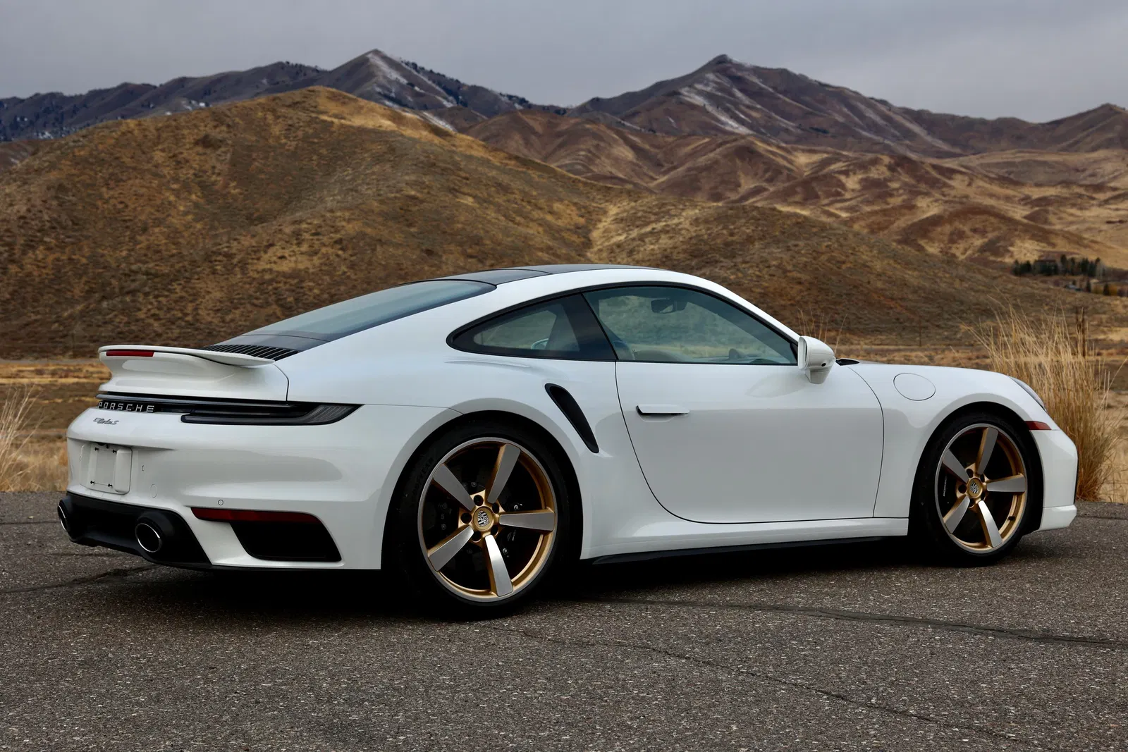 2022 Porsche 911 Turbo S Coupe - ~2,700 Miles, 640-hp Twin-Turbo Flat-6, Truffle Brown Interior, Unmodified