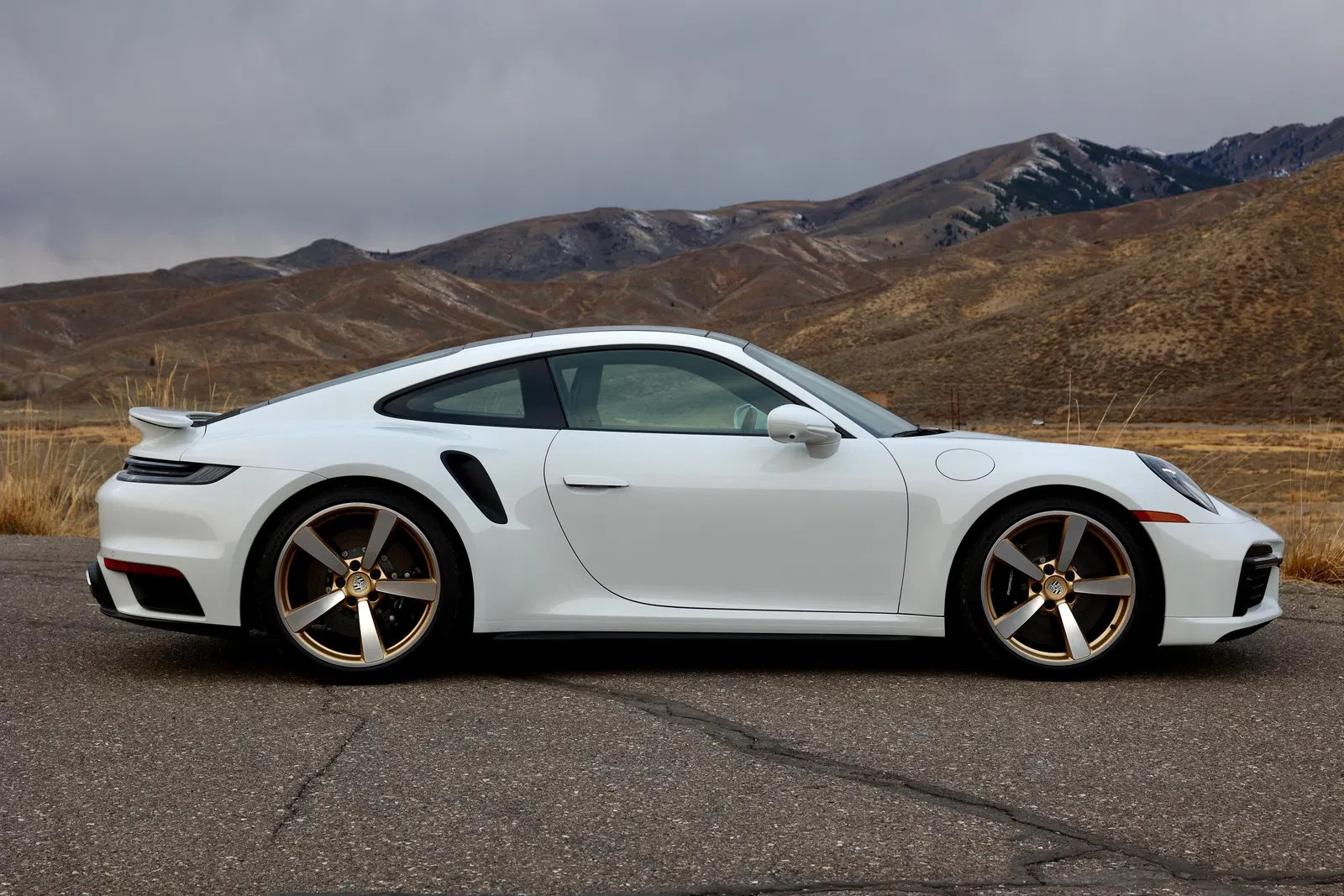 2022 Porsche 911 Turbo S Coupe - ~2,700 Miles, 640-hp Twin-Turbo Flat-6, Truffle Brown Interior, Unmodified