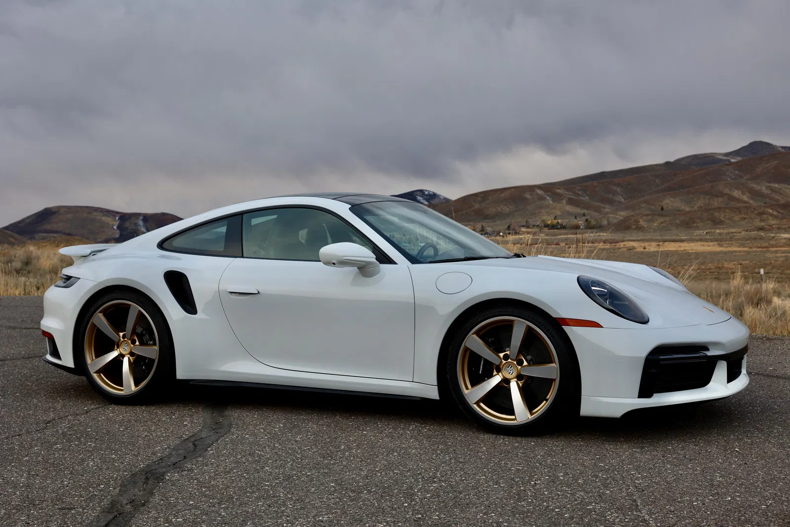2022 Porsche 911 Turbo S Coupe - ~2,700 Miles, 640-hp Twin-Turbo Flat-6, Truffle Brown Interior, Unmodified