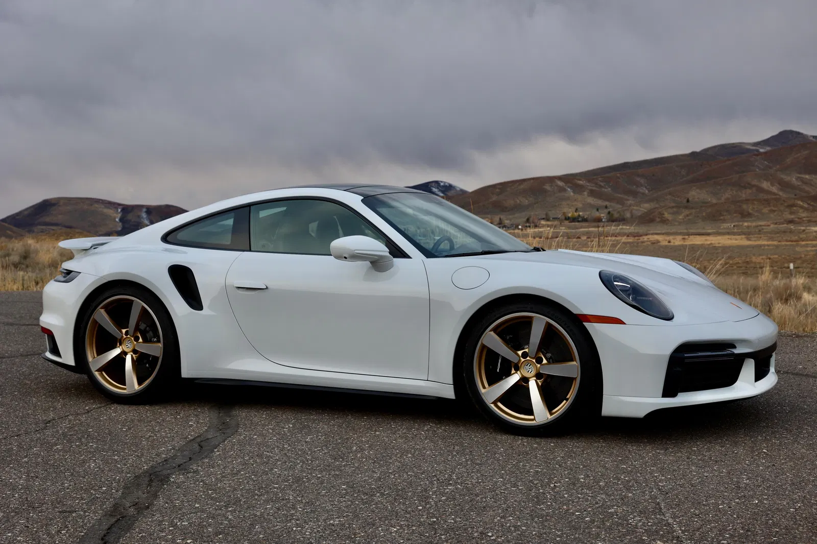 2022 Porsche 911 Turbo S Coupe - ~2,700 Miles, 640-hp Twin-Turbo Flat-6, Truffle Brown Interior, Unmodified