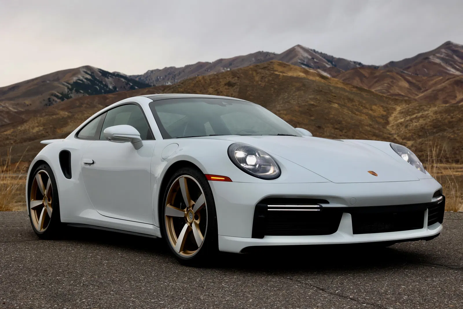 2022 Porsche 911 Turbo S Coupe - ~2,700 Miles, 640-hp Twin-Turbo Flat-6, Truffle Brown Interior, Unmodified