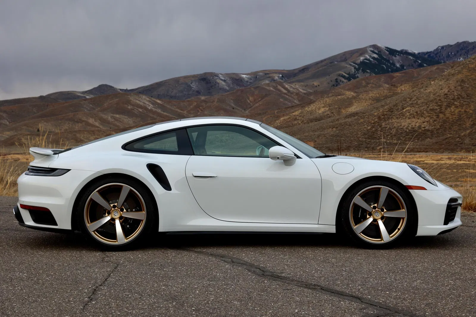 2022 Porsche 911 Turbo S Coupe - ~2,700 Miles, 640-hp Twin-Turbo Flat-6, Truffle Brown Interior, Unmodified