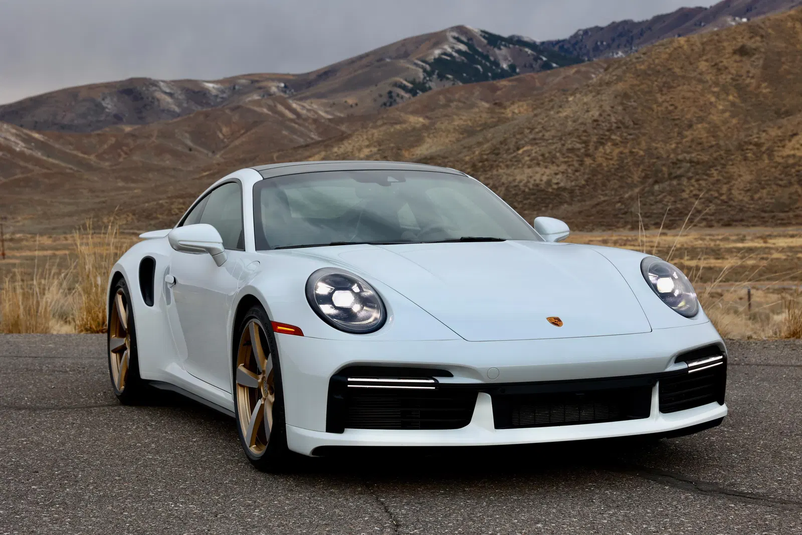 2022 Porsche 911 Turbo S Coupe - ~2,700 Miles, 640-hp Twin-Turbo Flat-6, Truffle Brown Interior, Unmodified