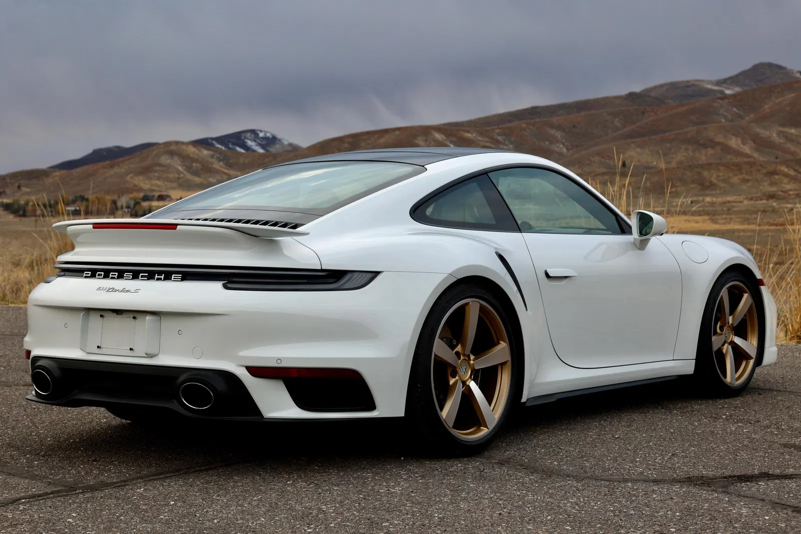 2022 Porsche 911 Turbo S Coupe - ~2,700 Miles, 640-hp Twin-Turbo Flat-6, Truffle Brown Interior, Unmodified