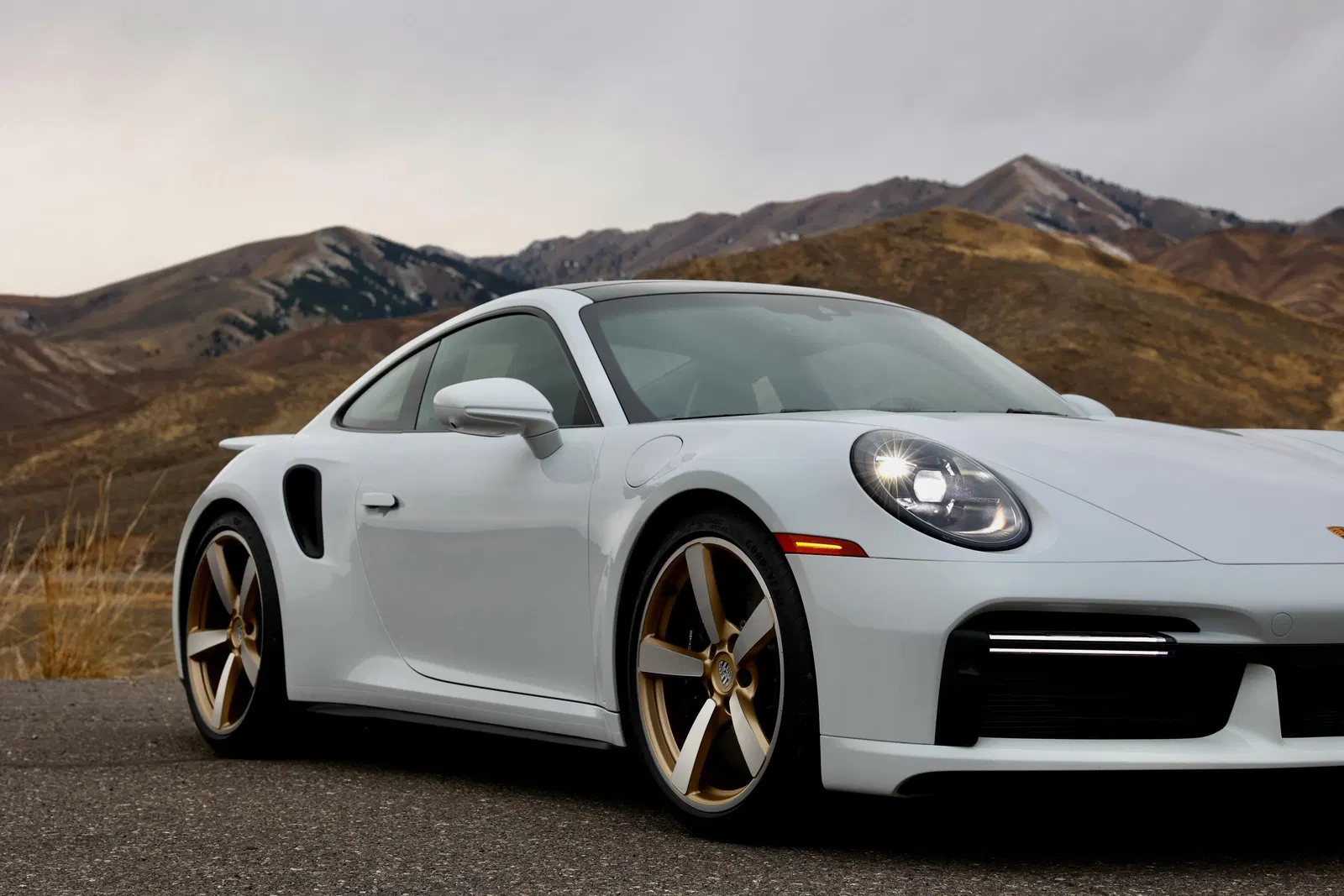 2022 Porsche 911 Turbo S Coupe - ~2,700 Miles, 640-hp Twin-Turbo Flat-6, Truffle Brown Interior, Unmodified
