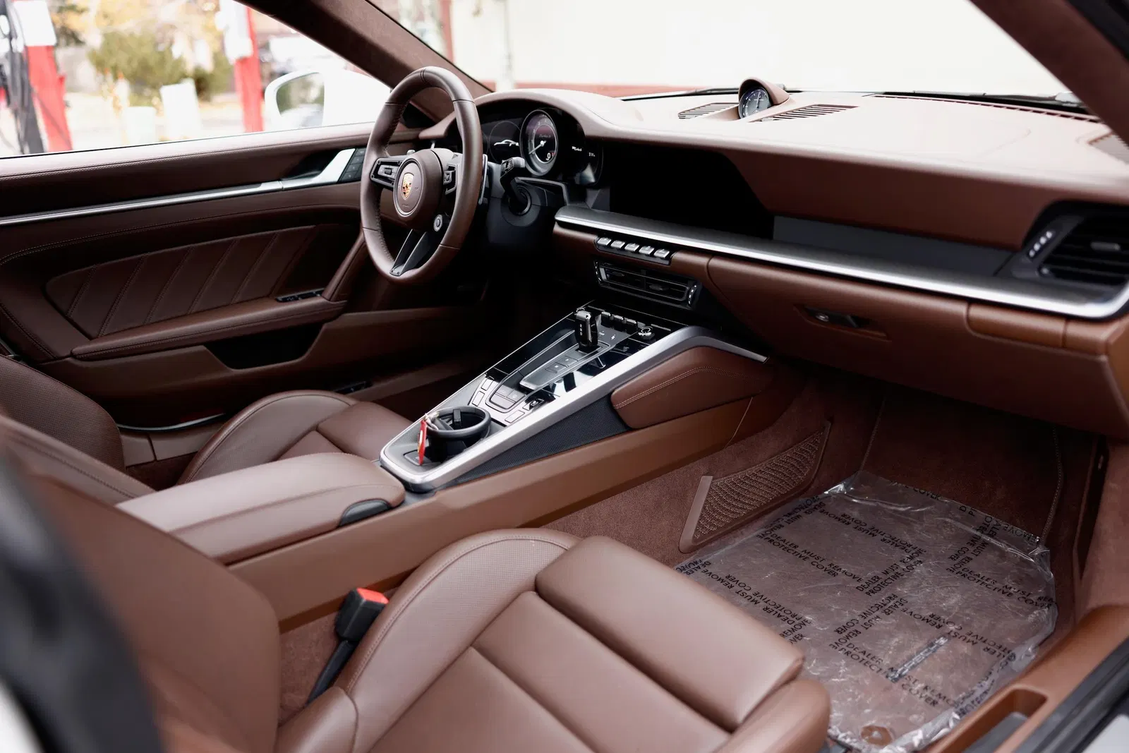2022 Porsche 911 Turbo S Coupe - ~2,700 Miles, 640-hp Twin-Turbo Flat-6, Truffle Brown Interior, Unmodified