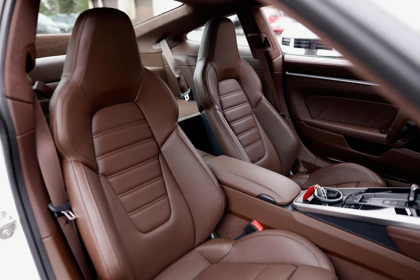 2022 Porsche 911 Turbo S Coupe - ~2,700 Miles, 640-hp Twin-Turbo Flat-6, Truffle Brown Interior, Unmodified