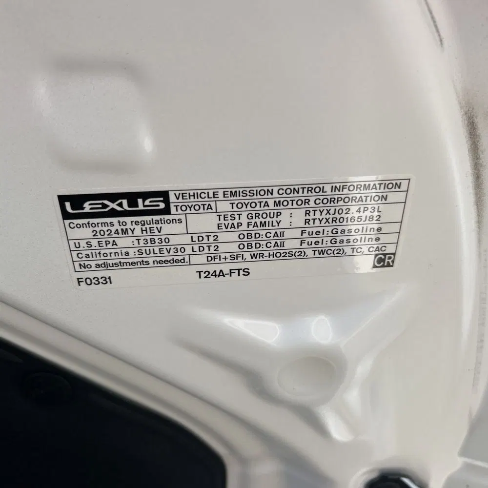 2024 Lexus RX 500h F SPORT Performance