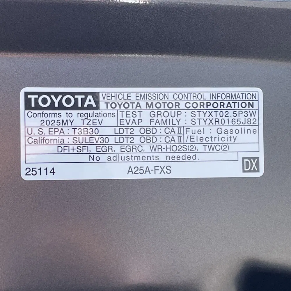 2025 Toyota RAV4 Plug-in Hybrid XSE