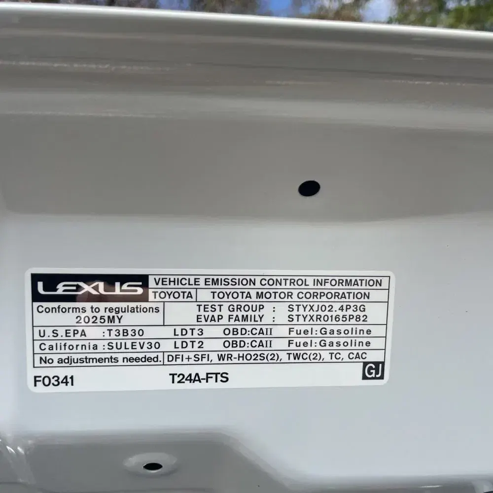 2025 Lexus TX 350 Premium