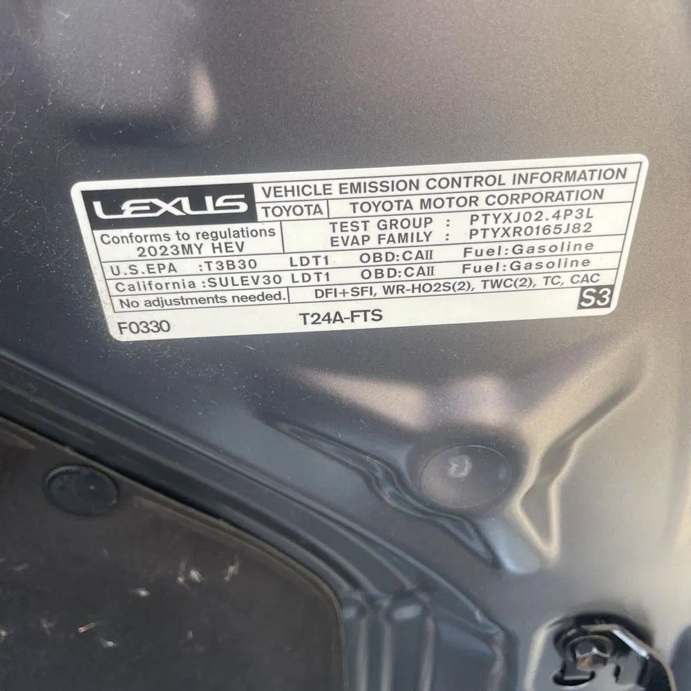 2023 Lexus RX 500h F SPORT Performance