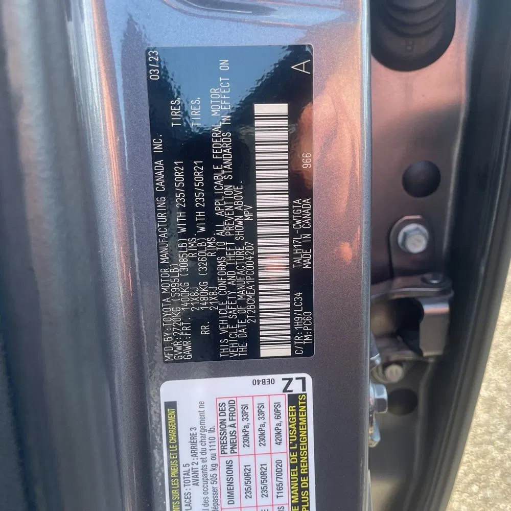 2023 Lexus RX 500h F SPORT Performance