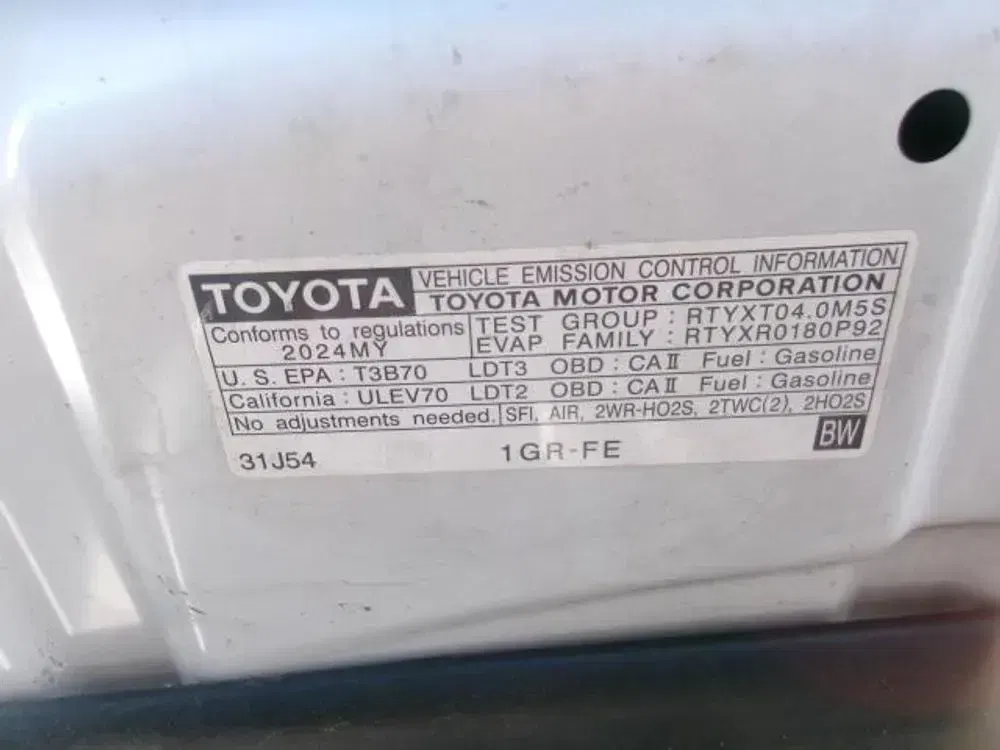 2024 Toyota 4Runner TRD Off Road