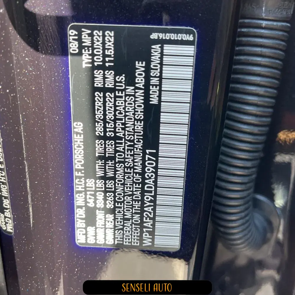 2020 Porsche Cayenne Turbo