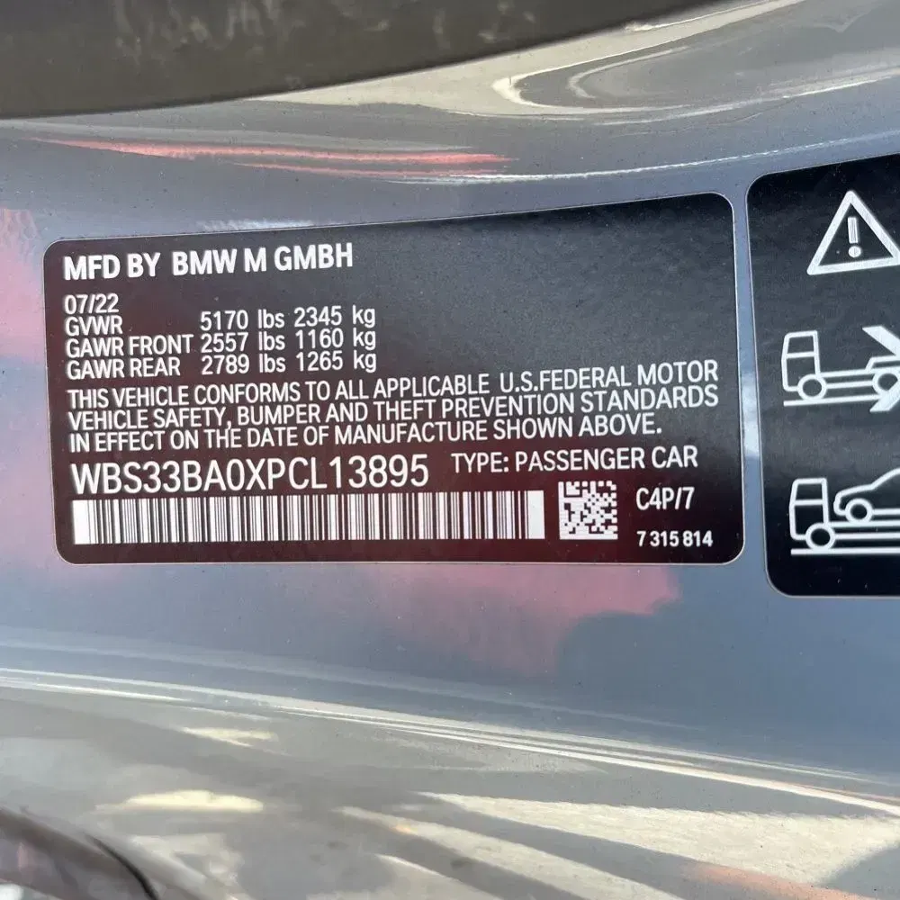 2023 BMW M4 Competition xDrive