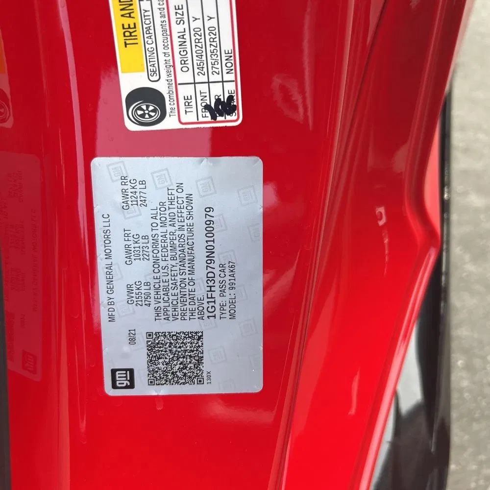 2022 Chevrolet Camaro SS