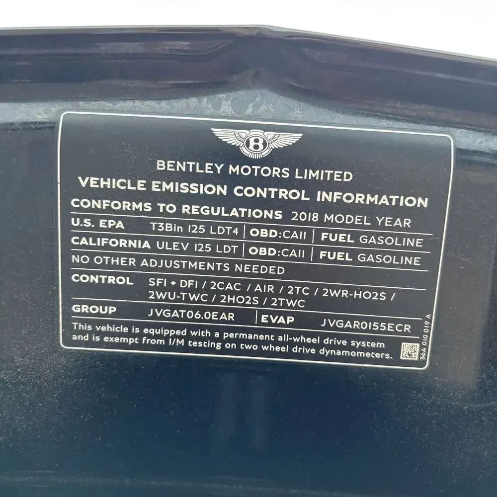 2018 Bentley Bentayga Base