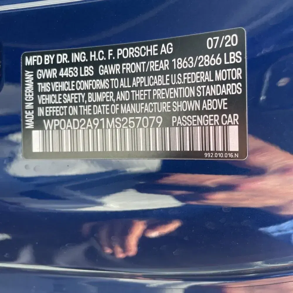 2021 Porsche 911 Turbo S