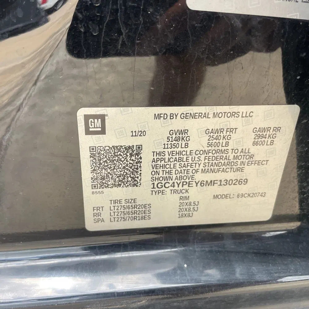 2021 Chevrolet Silverado 2500HD LTZ
